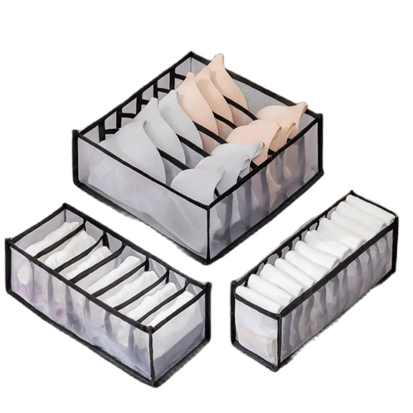 Foldable Sock & Bra Organizer