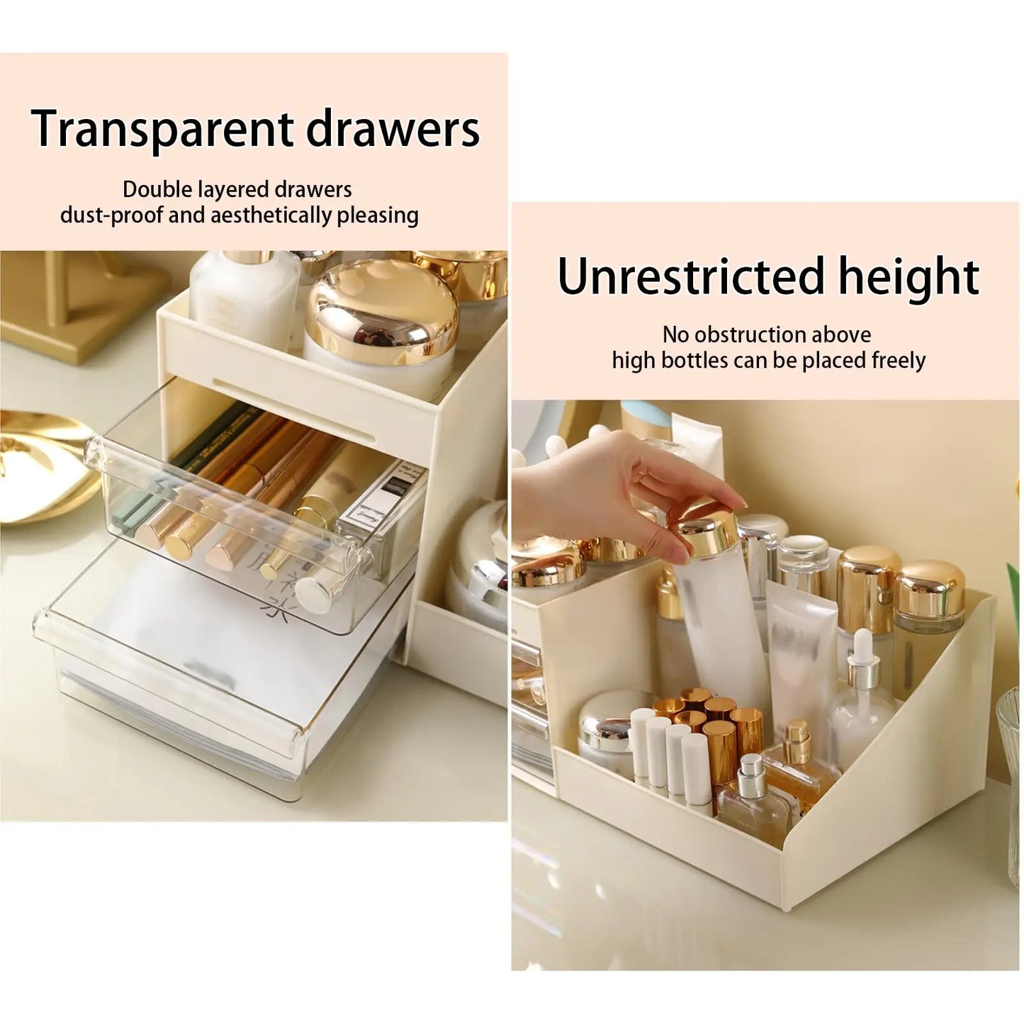 Luxe Cosmetic Organizer