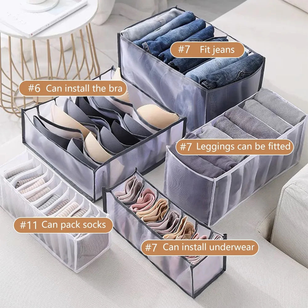Jeans Storage Organizer Box