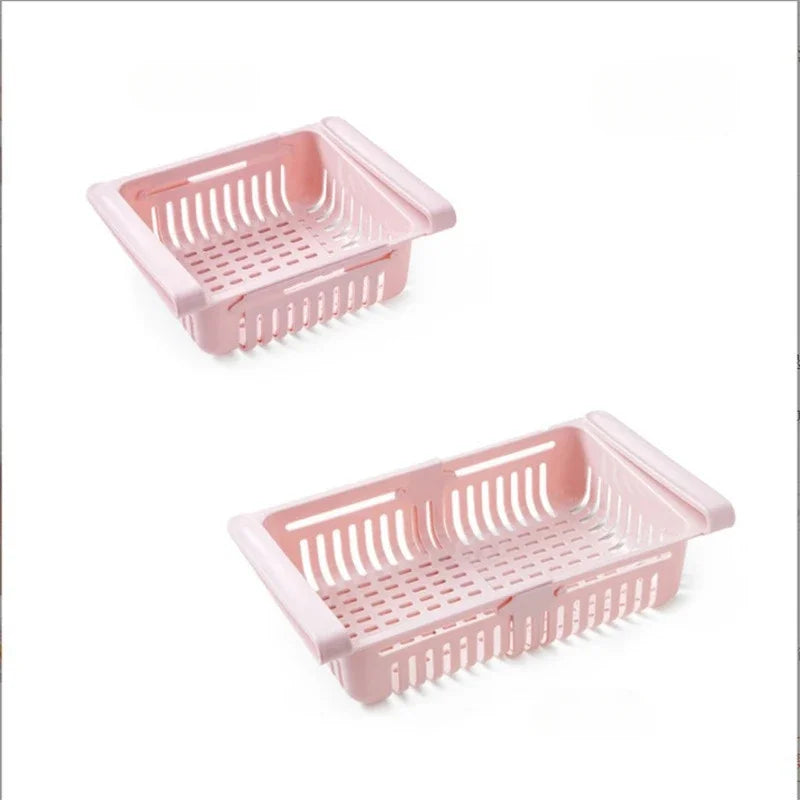 Expandable Fridge Organizer Basket