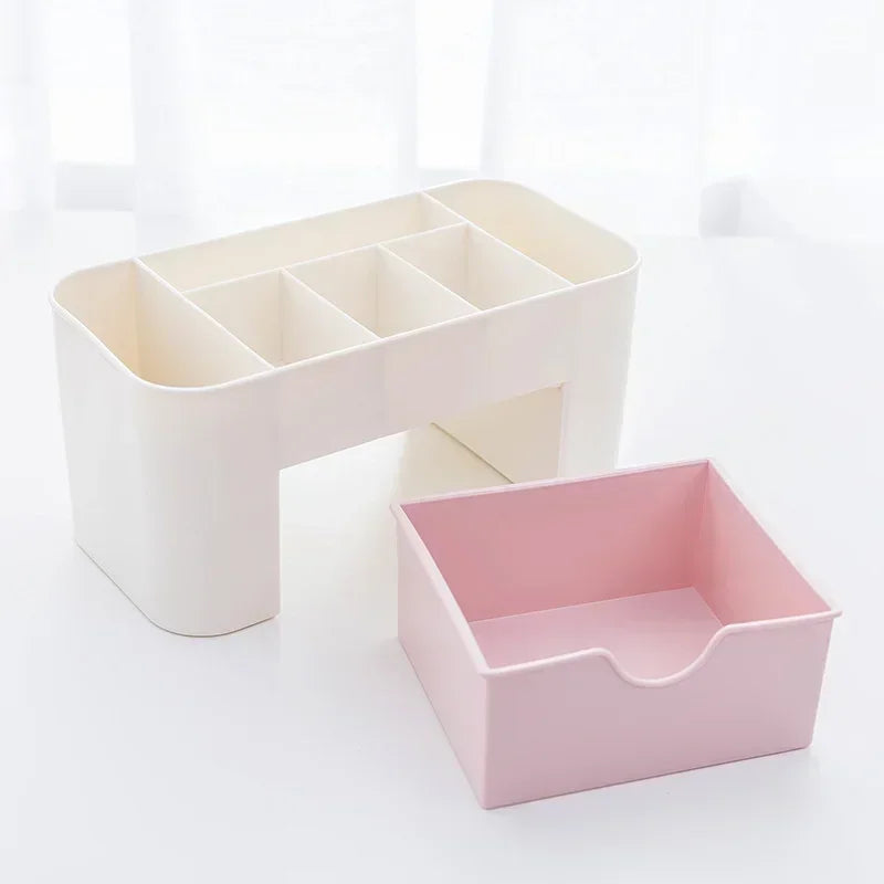 Double-Layer Makeup Organizer