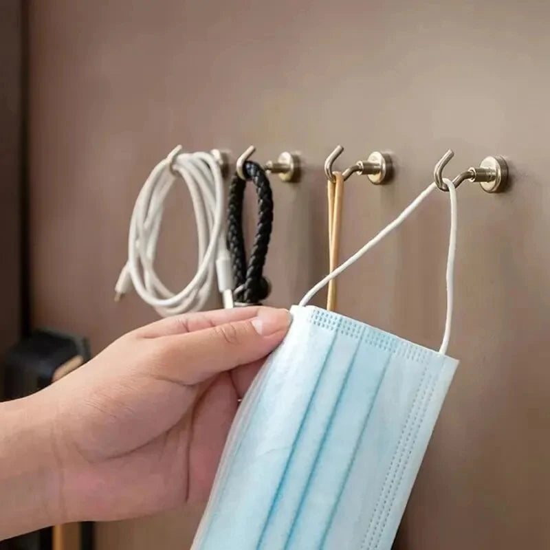 Magnetic Multi-Purpose Storage Hooks