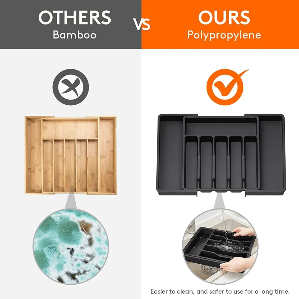Adjustable Kitchen Organizer Tray