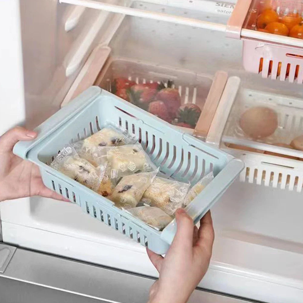 Expandable Fridge Organizer Basket