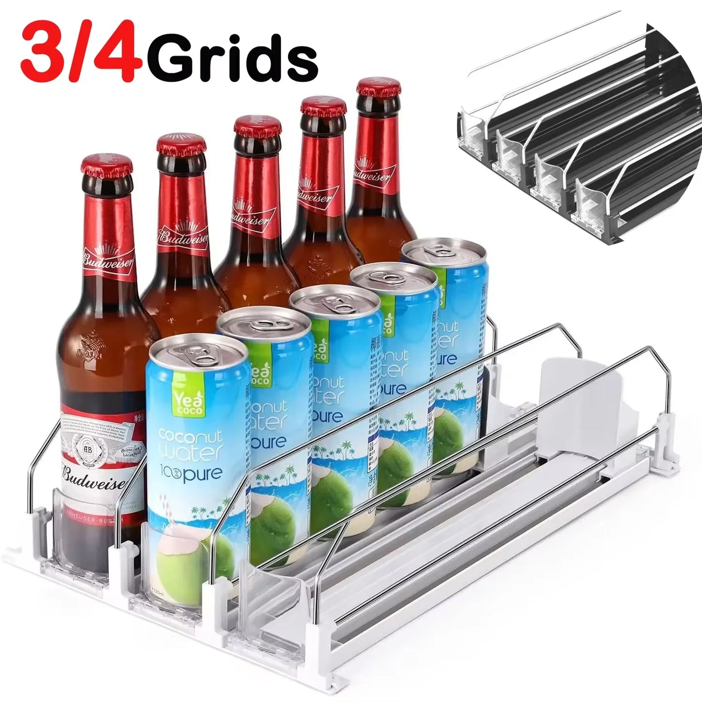 Drink Organizer for Fridge