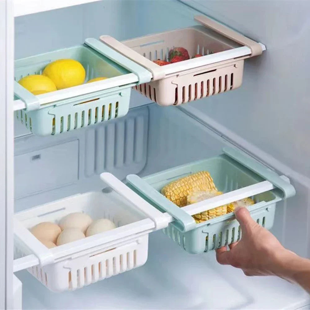 Expandable Fridge Organizer Basket