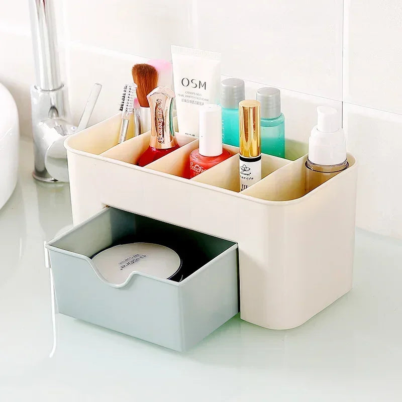 Double-Layer Makeup Organizer