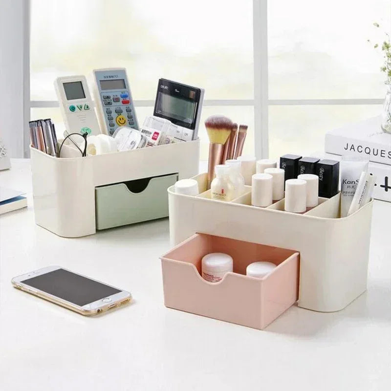 Double-Layer Makeup Organizer