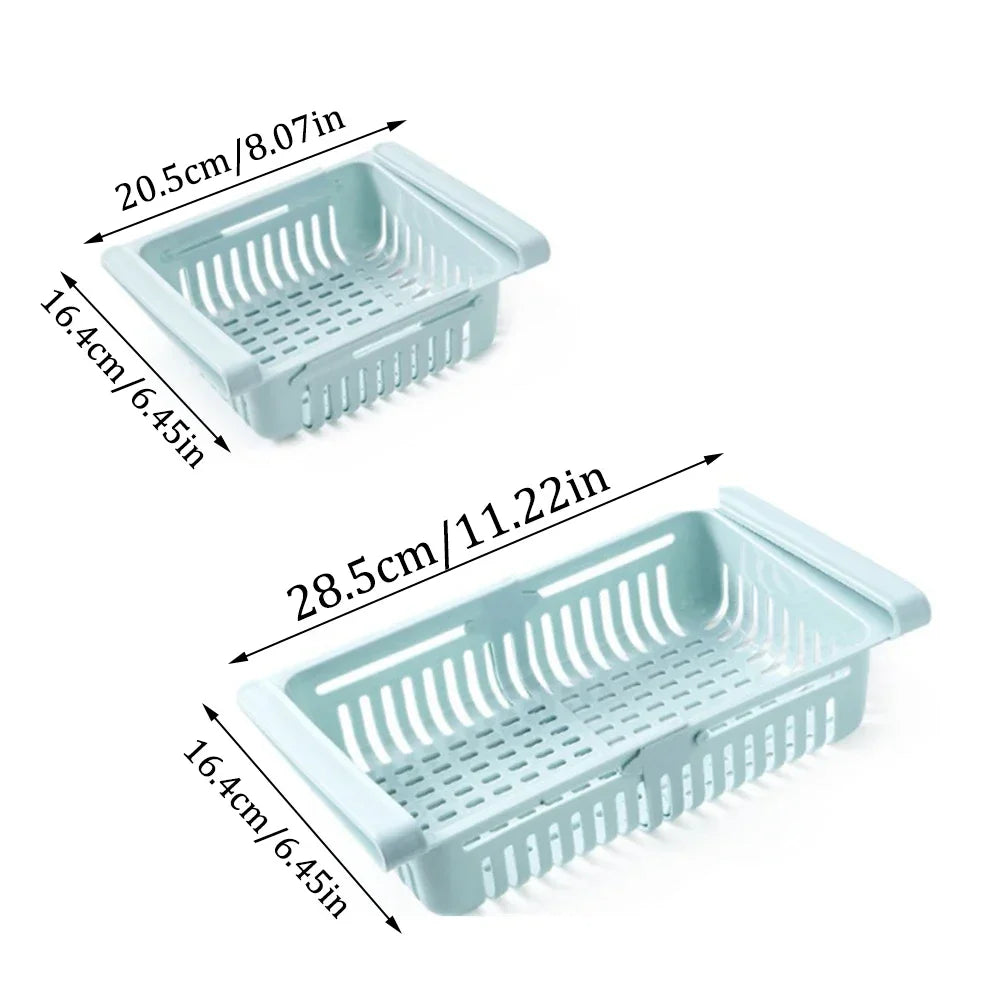 Expandable Fridge Organizer Basket