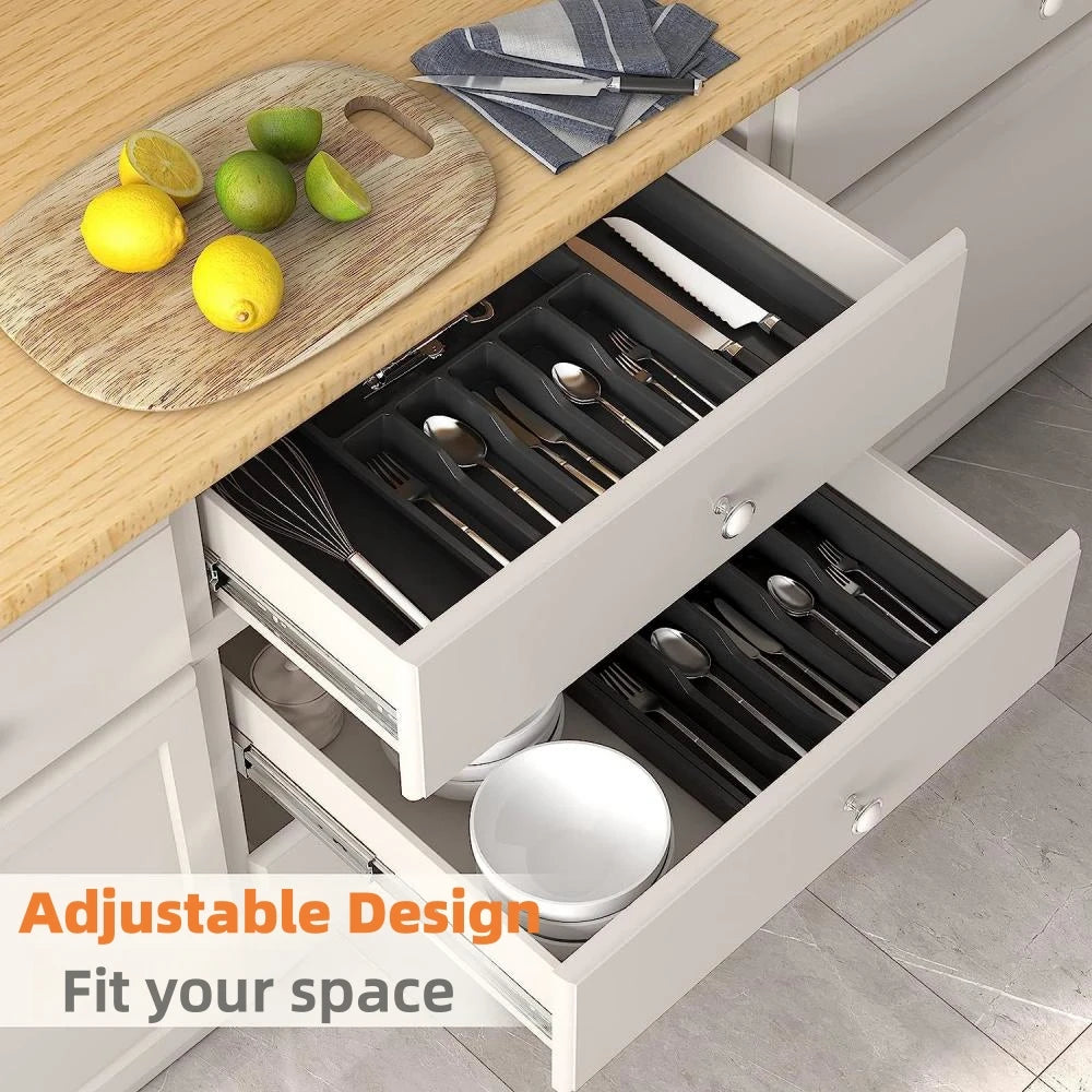 Adjustable Kitchen Organizer Tray